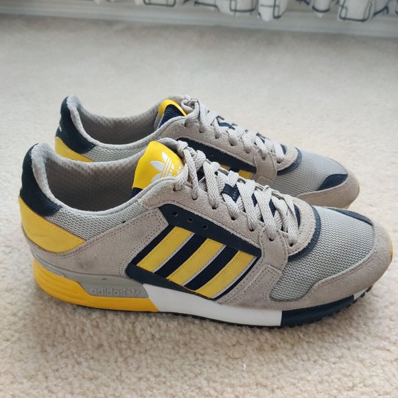 adidas ZX 630 Gray/Yellow Men's - Picture 3 of 5
